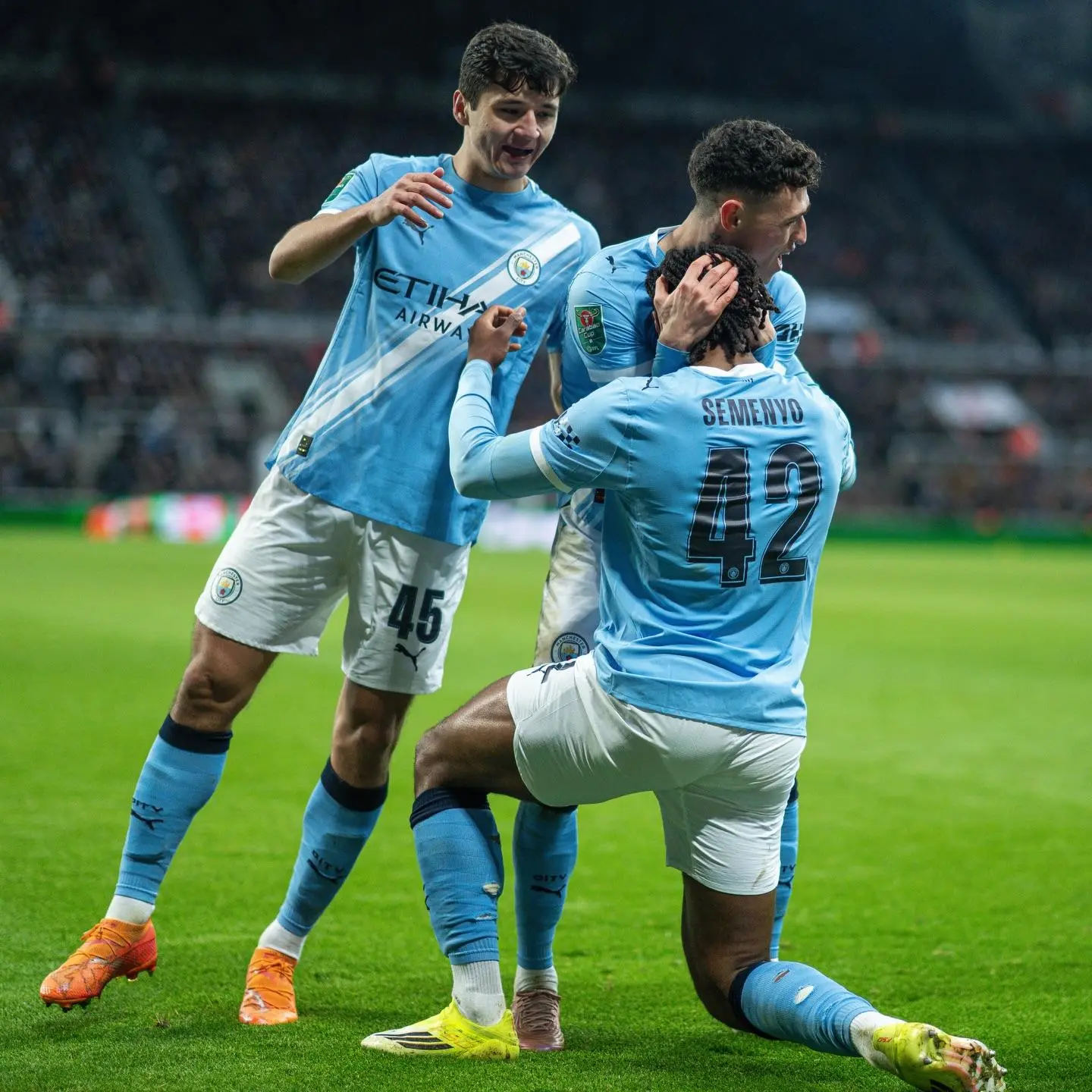 客胜纽卡，福登赛后社媒：准备好迎接第二回合了！